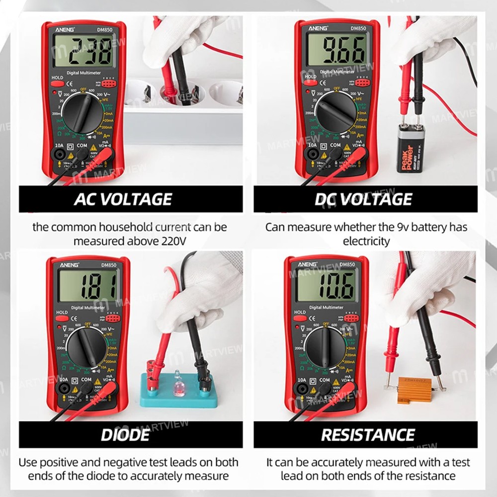 aneng dm850-portable-high-precision-digital-multimeter-with-data-retention-8