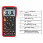 Kaisi K-890 3 5/6 High Precise Automatic Range NCV Digital Multimeter with Backlight