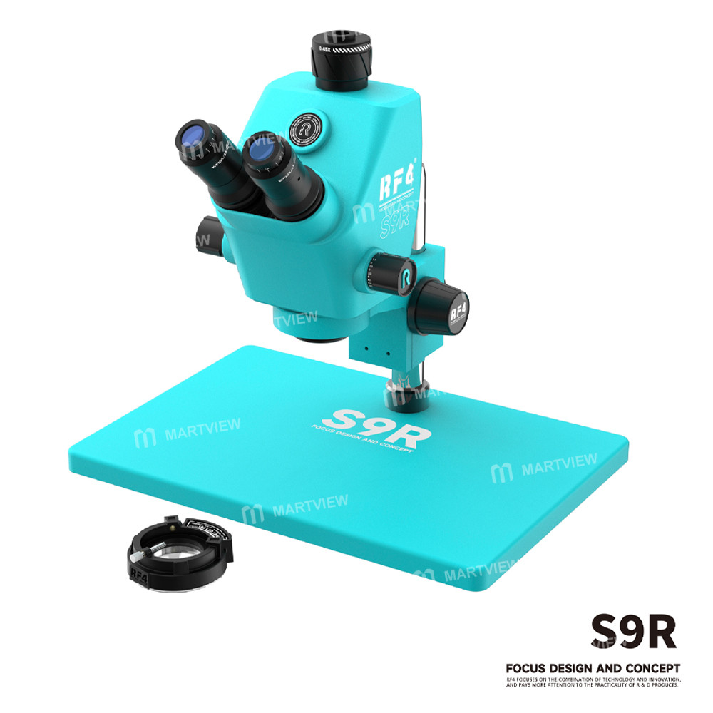 rf4 s9r-7-74x-ultra-wide-field-continuous-zoom-trinocular-stereo-microscope-with-big-base-2