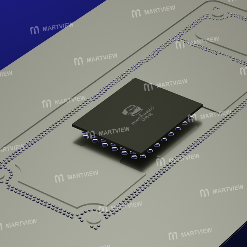 Mechanic 3D 4D Motherboard Middle Layer Planting Tin BGA Reballing Stencil Kit for iPhone 11 / 11 Pr