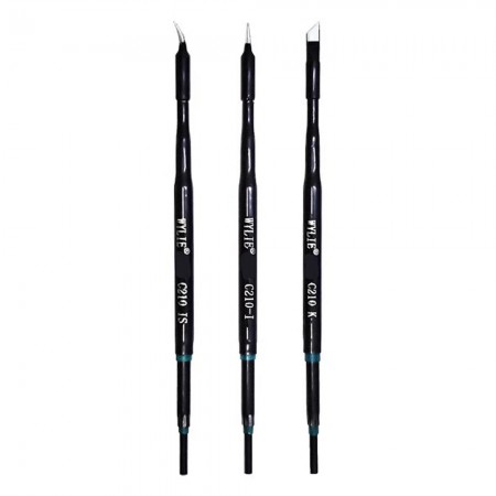 Wylie WL-C210 Black Diamond Series Soldering Iron Tips for 210 / T26 Series Soldering Station