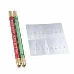 2 X Dual-Purpose Handle with 16pcs Knives CPU BGA Chip Remove Tool Pry Knife For iPhone Mobile Phone