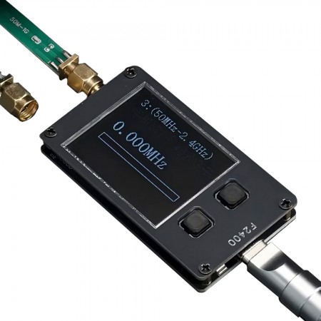 F2400 Signal Frequency Tester for Phones / Watches / Headphones / Car Keys / Bluetooth WiFi Devices