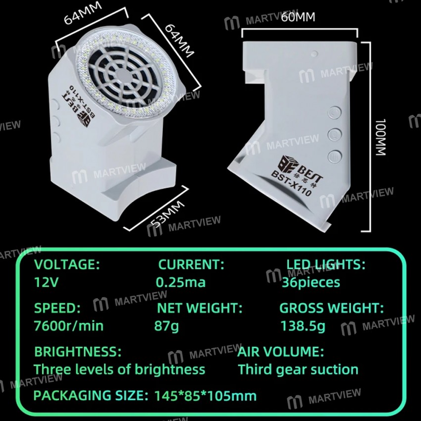 bst x110-microscope-repair-adjustable-speed-smoker-with-led-lighting-7