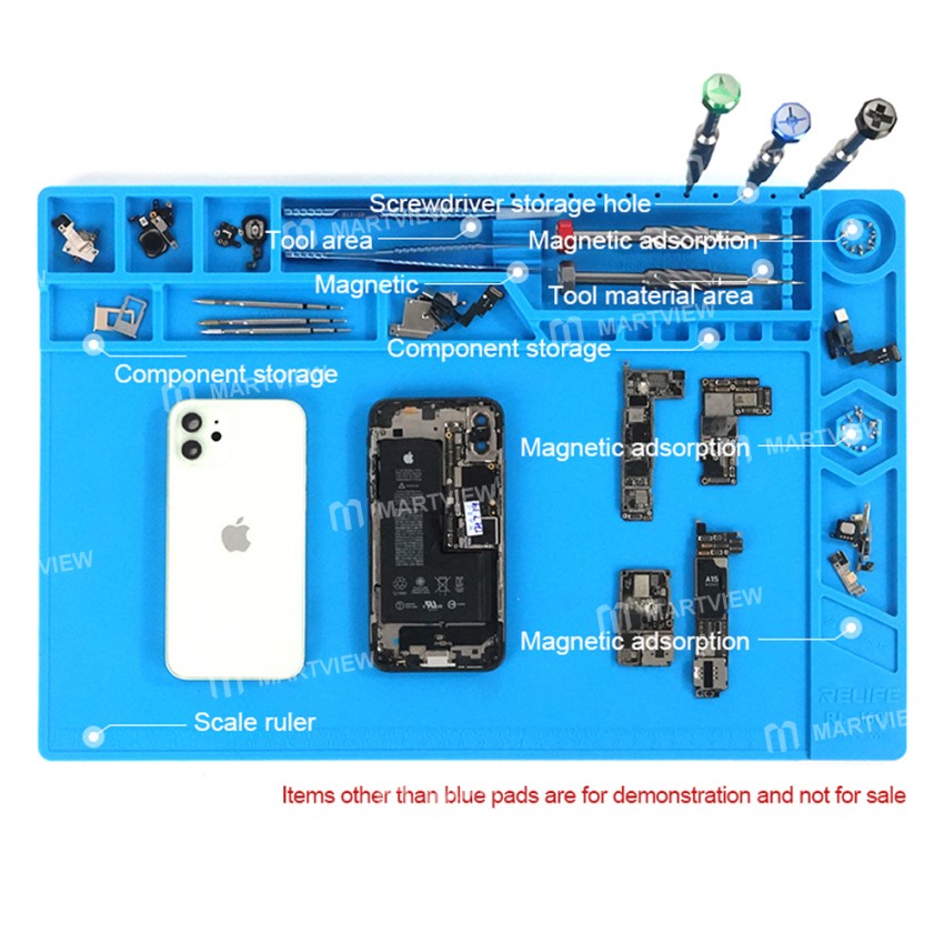 Relife RL-160A Silicone Insulation Heat-resistant Special Maintenance Pad
