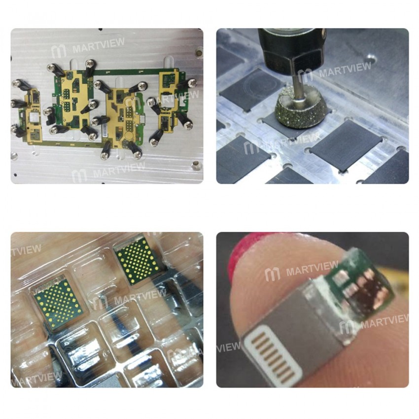 JY02 220V Smart IC Grinding Machine Grinding Removing Tool with Display for iPhone X / 8 Plus / 8 /