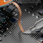 ifixes 15m-pure-copper-strong-cleaning-desoldering-wick-for-motherboard-soldering-repair-9