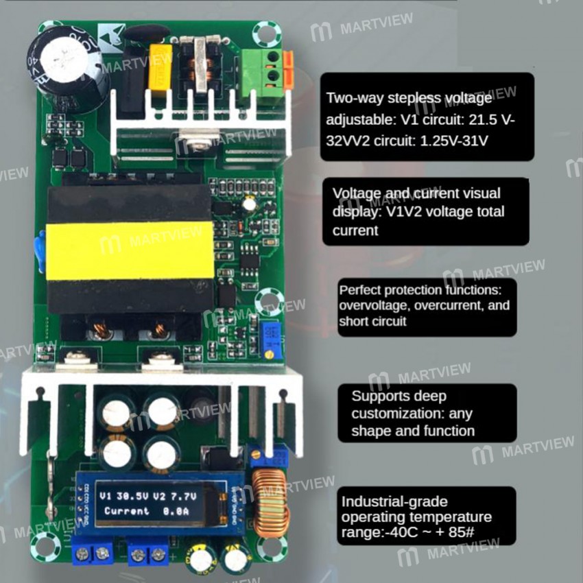220w high-power-dual-voltage-adjustable-switching-power-supply-board-5