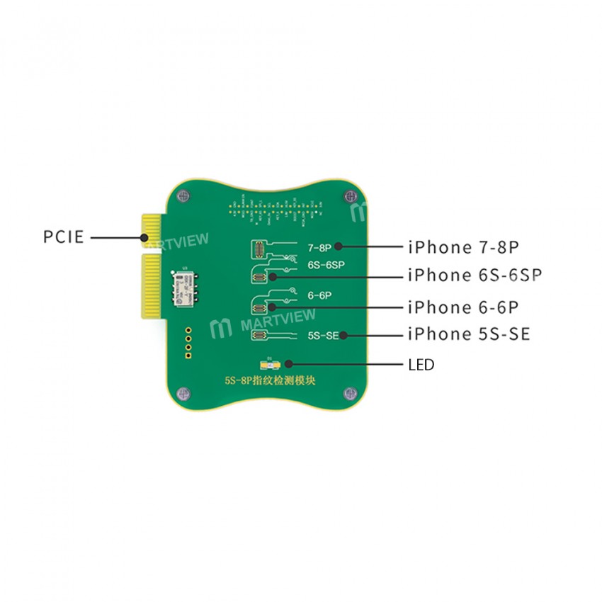 JC Pro1000S FPT-1 Fingerprint Testing Module for iPhone 8 Plus / 8 / 7 Plus / 7 / 6S Plus / 6S / 6 P