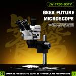 luowei lw-tr03-b3tv-7-68x-continuous-zoom-trinocular-stereo-microscope-with-big-base-5