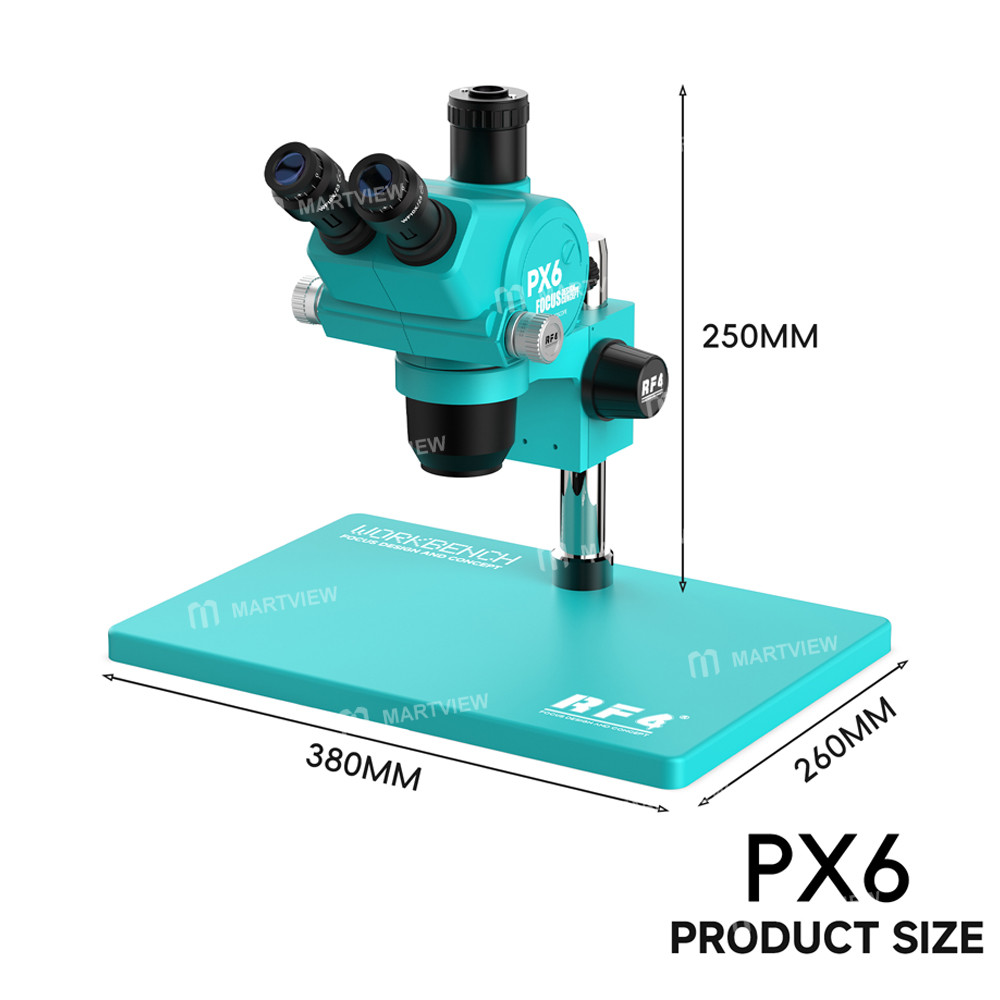 rf4 px6-65-65x-synchronous-zoom-trinocular-stereo-microscope-with-26-x-38cm-big-workbench-9