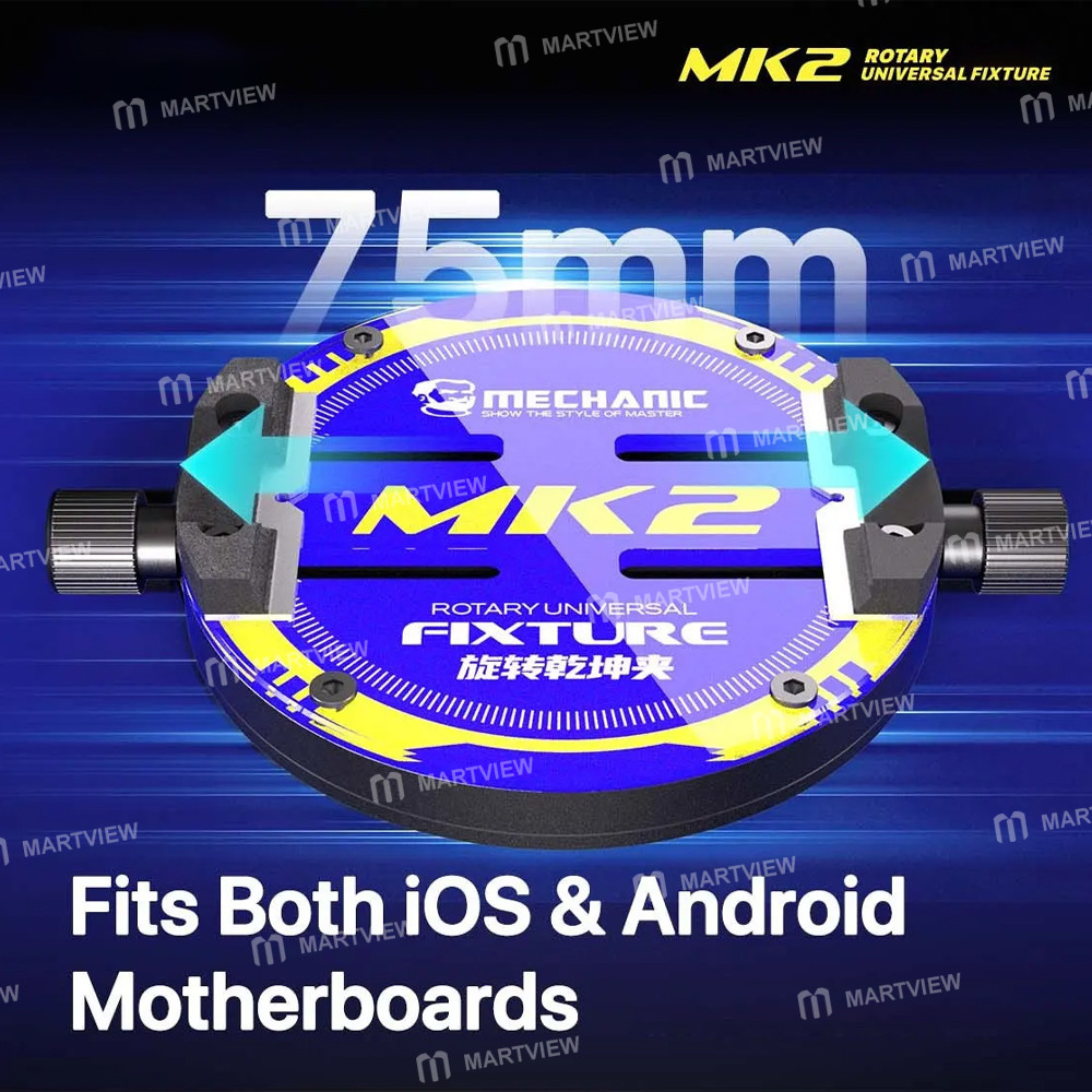 mechanic mk2-rotary-heat-insulating-ring-shaped-tempered-glass-motherboard-repair-fixture-5