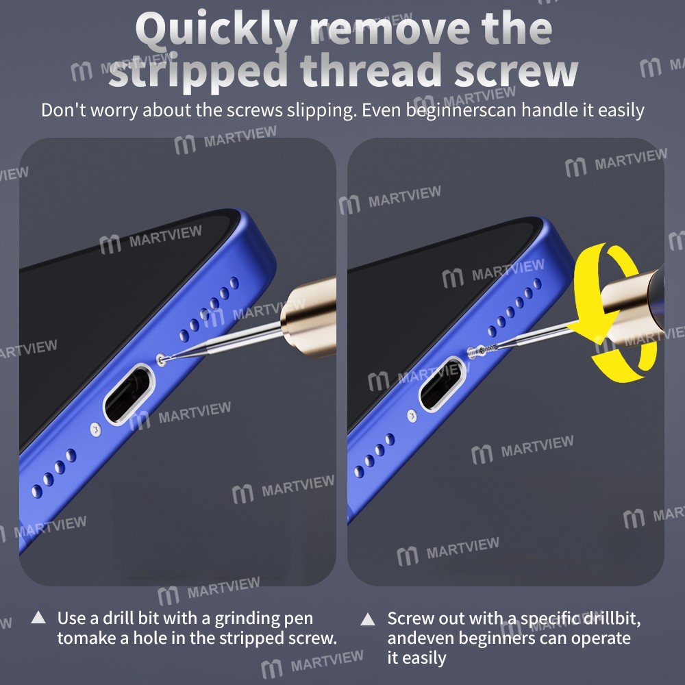 lanrui u8s-alloy-piercing-and-sliding-drill-bit-handle-for-removes-stripped-thread-screws-2