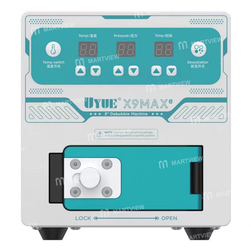 uyue x9max-s-silent-version-8-inch-bubble-remover-machine-for-phones-curved-and-flat-lcd-screen-2