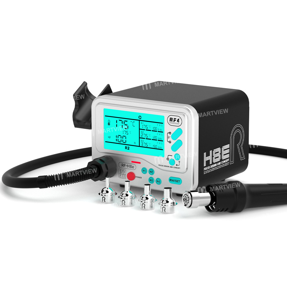 rf4 rf-h8e-temperature-control-esd-hot-air-gun-rework-station-for-pcb-bga-repair-10