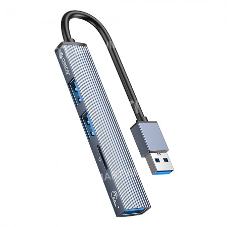 Orico AH-A13 / AH-A12F Aluminum Alloy 4-Port USB 3.0 HUB OTG Adapter for Laptop / Desktop Computer