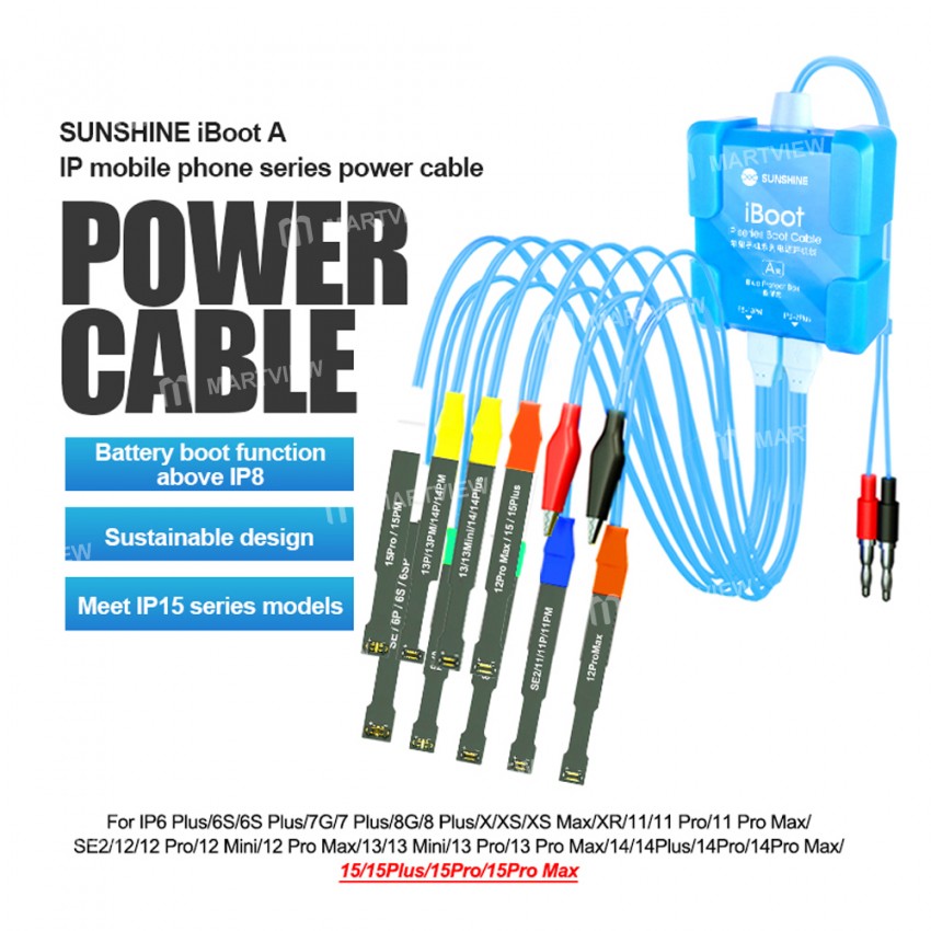 sunshine iboot-ip-series-boot-power-cable-for-iphone-6g-to-14pro-max-3