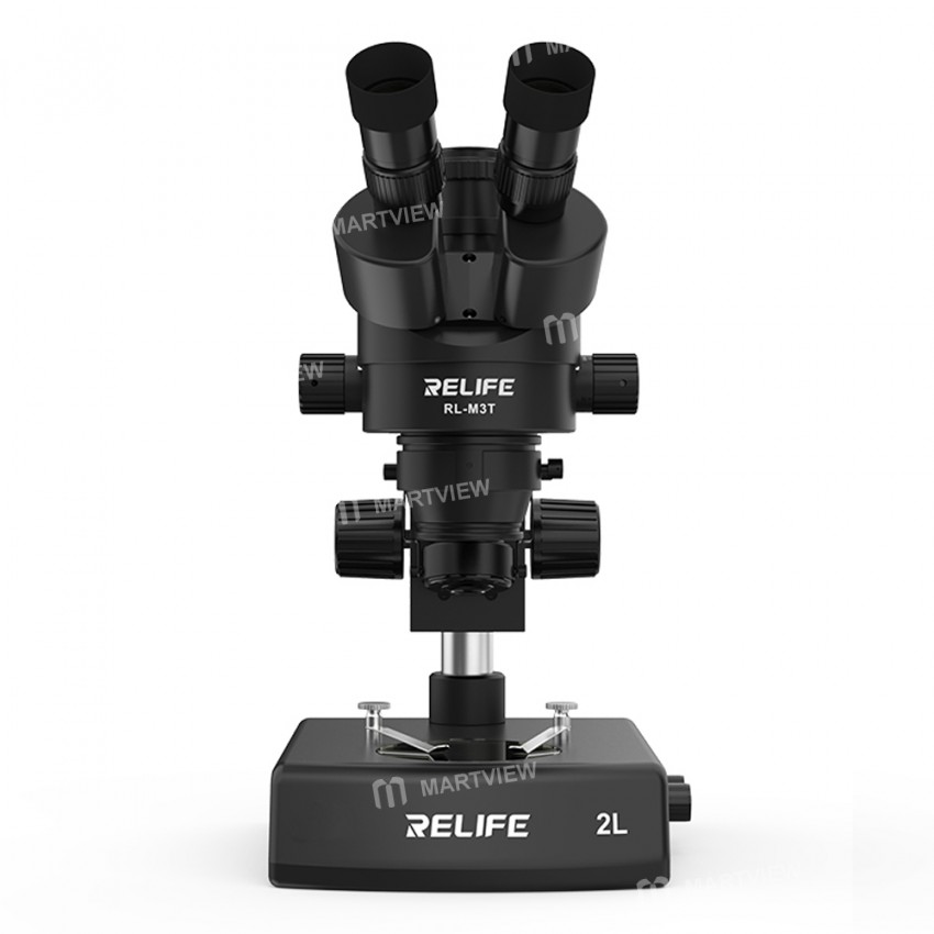 Relife RL-M3T-2L 0.7-4.5X Trinocular HD Stereo Microscope