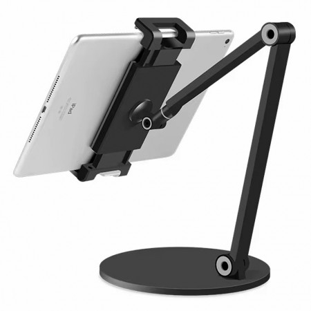 Multifunctional Cell Phone / Tablet Desktop Support Stand with Base