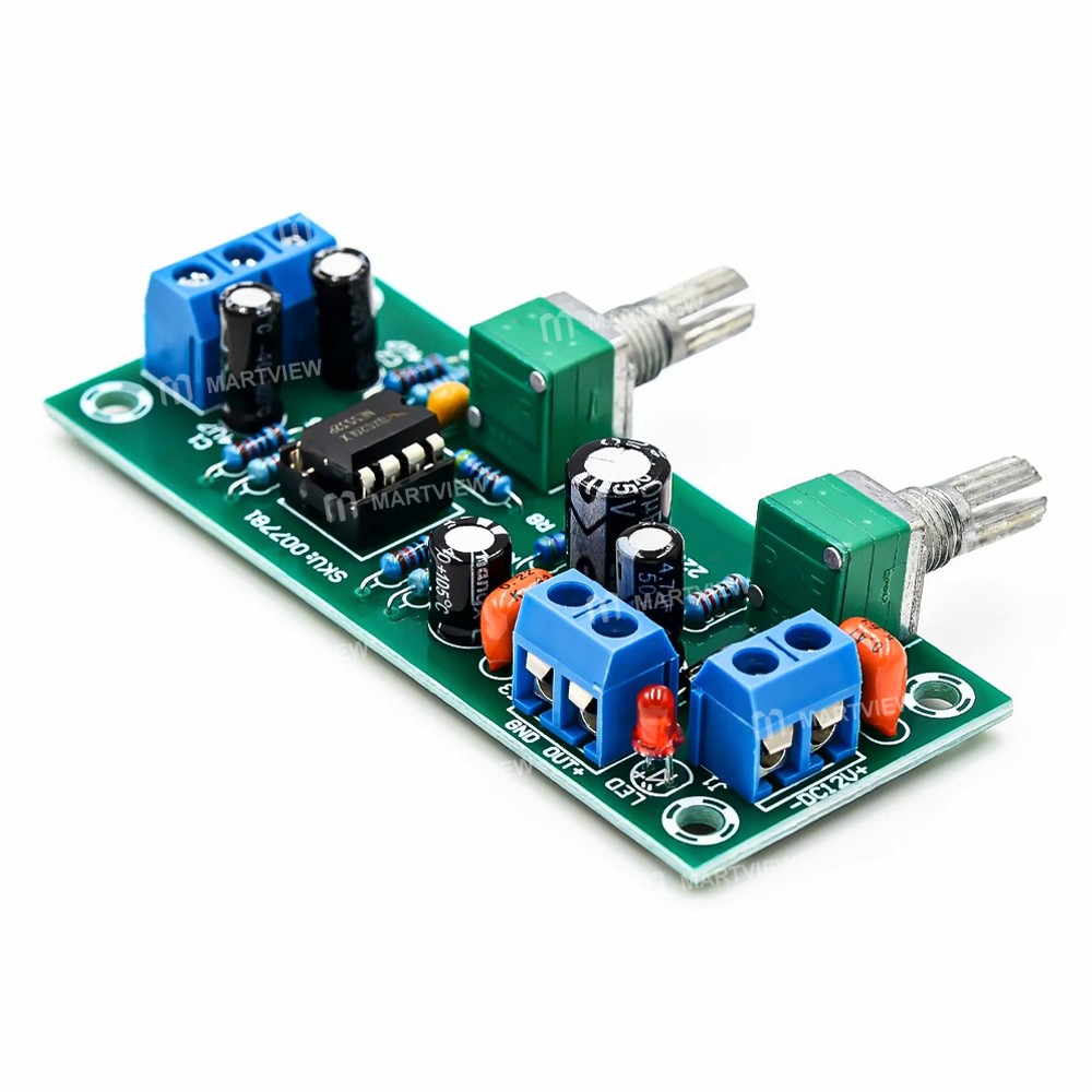 single power-10v-24v-overweight-subwoofer-front-stage-plate-low-pass-filter-board-5