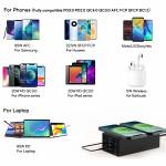Multi-port 150W QC3.0 Wireless Fast Charging Station with Type-C PD 65W Fast Charging