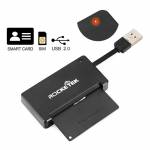 Rocketek RT-SCR3 High-Performance USB2.0 CAC Smart Card Reader for Desktop and Mobile Devices