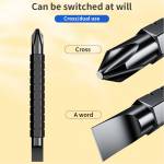 Luxianzi 2-in1 Mini Telescopic Combination Multi-function Strong Magnetic Ratchet Screwdriver