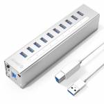 Orico A3H Series Aluminum High Speed 4 / 7 / 10 Ports USB 3.0 HUB with 12V Power Adapter