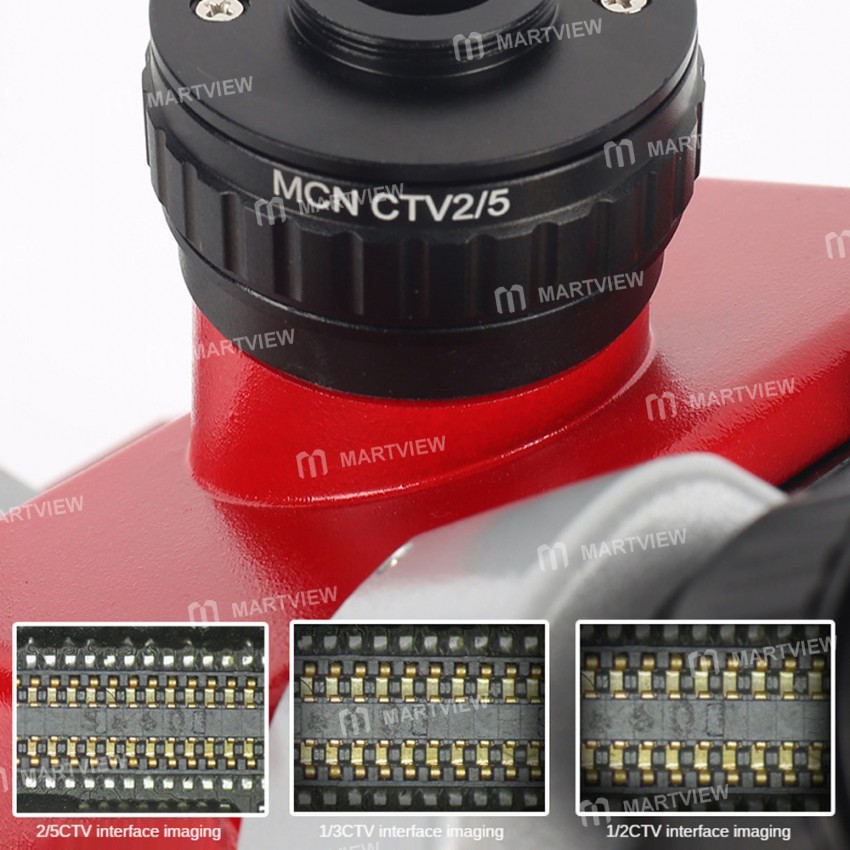 Mechanic R75T-B1 7X-45X Industrial Trinocular Stereo Microscope for PCB Motherboard Inspection