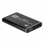 4K HDMI USB HD Video 3.0 Video Capture Card Compatible 1080P 60fps for OBS Capturing/Gaming Live