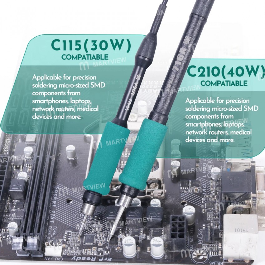 yihua 982-iii-115210-precision-control-temperature-soldering-station-with-two-help-hands-clamp-5
