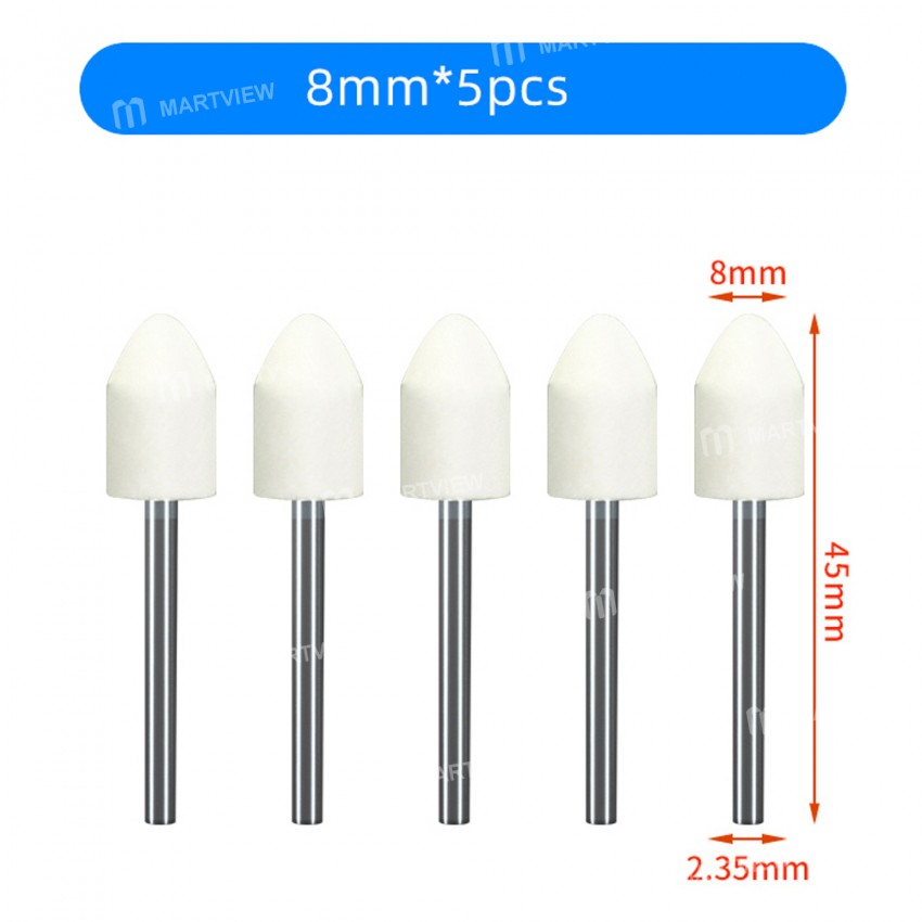 0.2/0.6/0.8/2.5/4/8mm Grinding Head for MaAnt D1/SG-02 Grinding Polishing Pen - 5Pcs