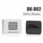 Dspiae DK-1 Aluminum Alloy Carving Pen Knife with High Carbon Steel Blades for Model Making