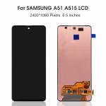 OLED LCD Display Touch Screen Digitizer Assembly Replacement for Samsung Galaxy A51 - Black