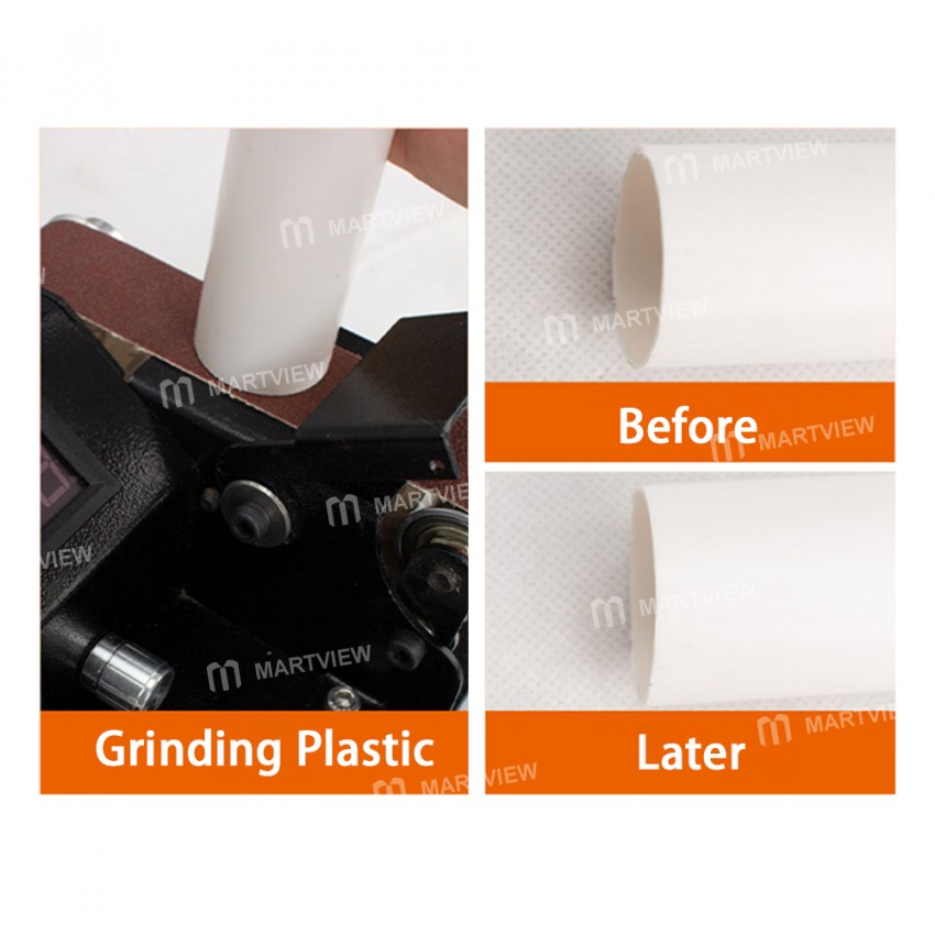 795 Multifunctional Digital Display Small Household Belt Sander for Wood / Metal / Plastic Grinding
