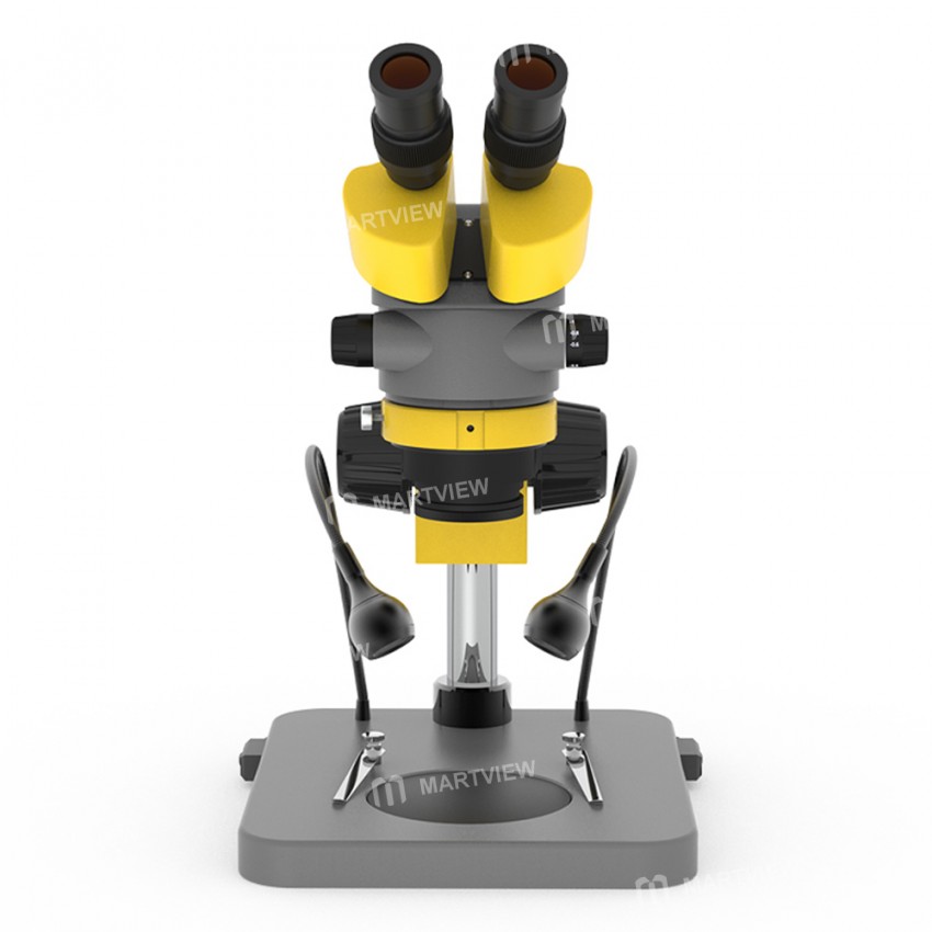 Kailiwei 0655EI 6X-55X Double Light Zoom Industrial Stereo Microscope for BGA Welding Phone Repair