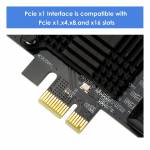 16Port PCIe to SATA Controller Expansion Card PCI-E3.0 SATA 3.0 X4 Interface with Bracket for Chia M