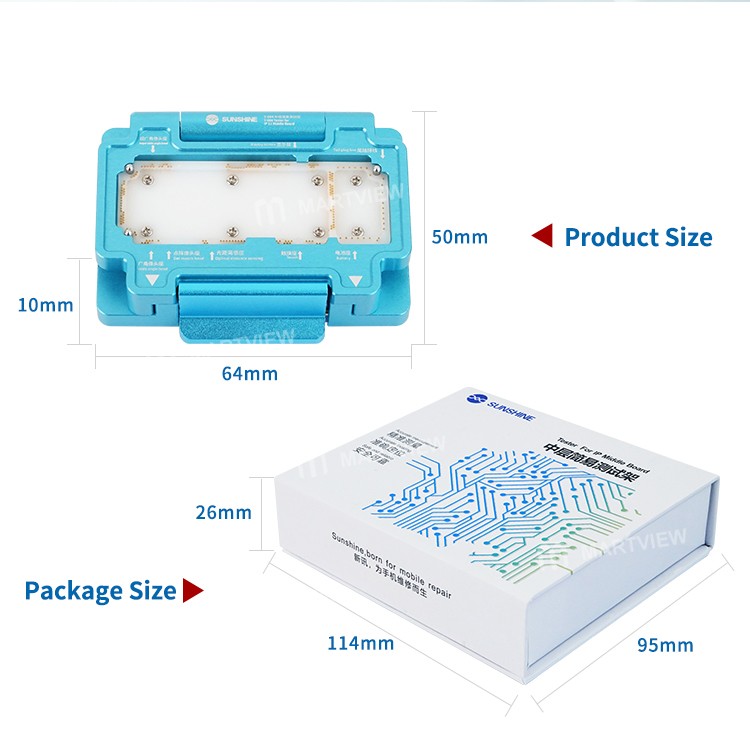 Sunshine T-004 Layering MainBoard Test Fixture for iPhone 11