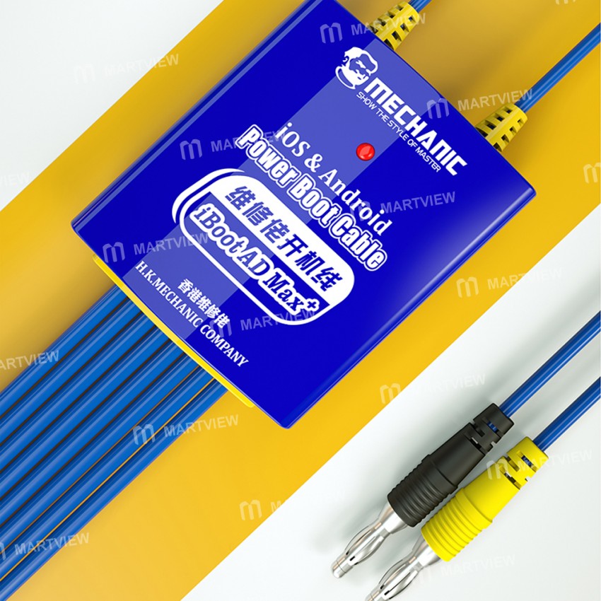Mechanic iBoot AD Max+ Boot Control Power Supply Test Cable for iPhone 5 to13Pro Max and Android