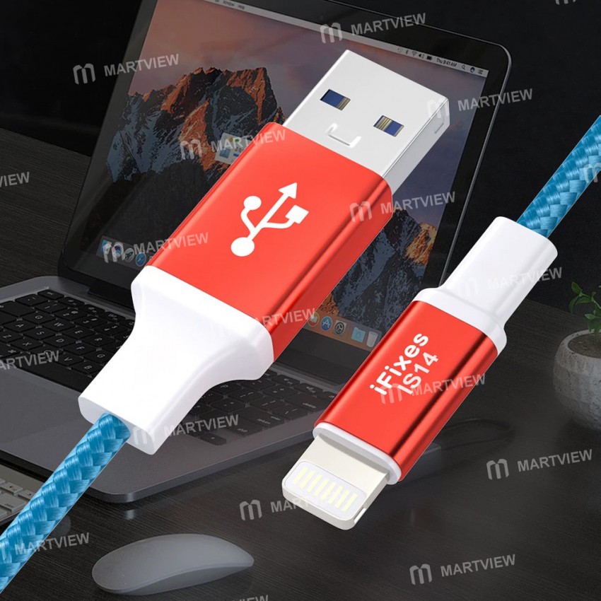 ifixes is14-lightning-to-usb-charging-brush-data-transmission-cable-5