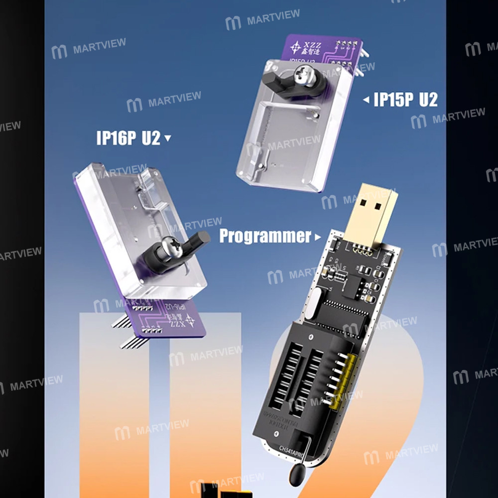 xzz layered-free-fly-wire-free-charging-ic-chip-reader-writer-tool-kit-for-iphone-15p-16p-series-10