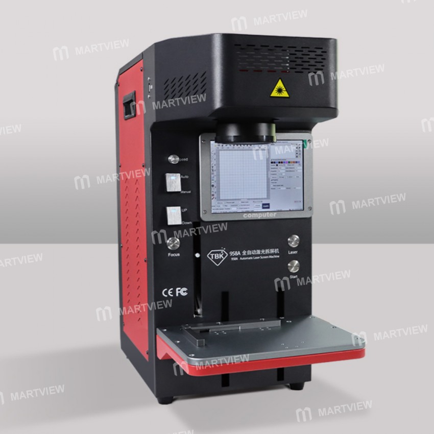 TBK958Z Ultraviolet Laser Screen Dismantling Laser Cutting Engraving and Marking Machine
