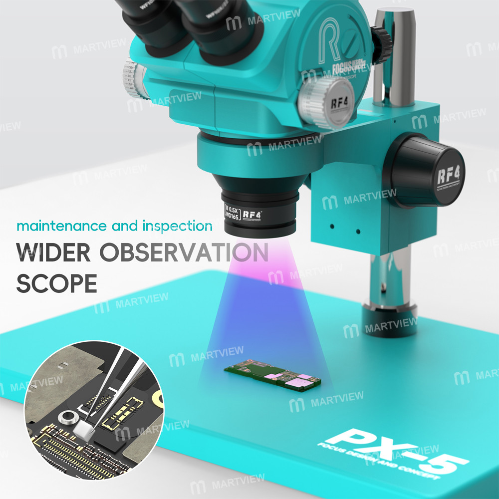 rf4 rf05-rf07-05x-wd165-07x-wd120-long-working-distance-objective-lens-for-stereo-microscopes-7