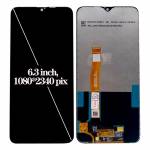 TFT LCD Display Touch Screen Digitizer Assembly Replacement for OPPO Realme 5 Pro - Black
