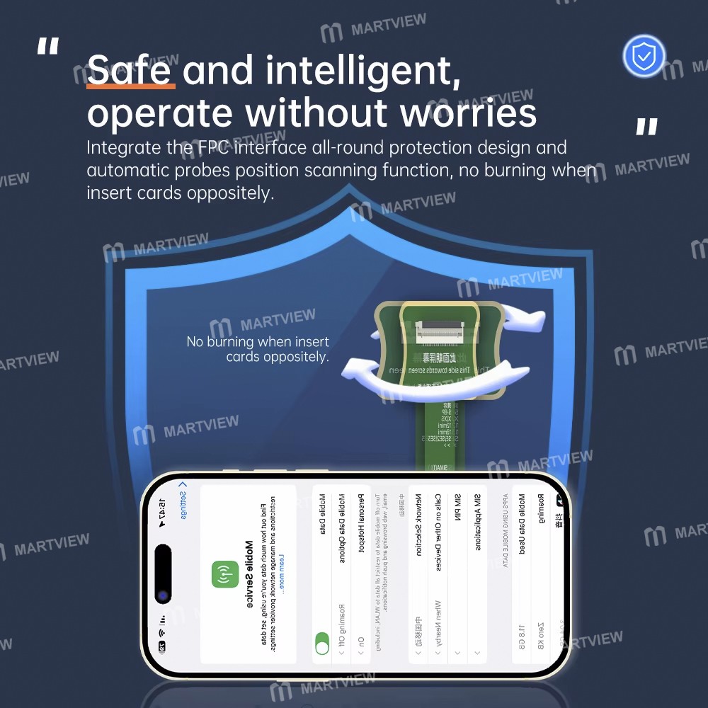 jcid sim-card-holder-testing-set-for-iphone-5-to-16pm-android-sim-tf-card-8