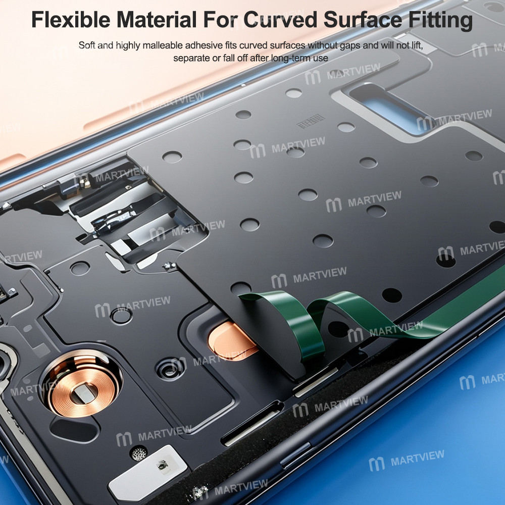 relife hx1-10m-green-film-black-foam-double-sided-tape-for-mobile-phone-screen-sealing-repair-11