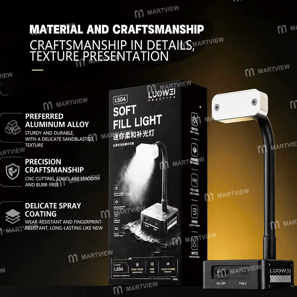 luowei lw-ls04-stepless-adjustment-6500k-super-bright-lighting-mini-eye-protection-soft-fill-light-7