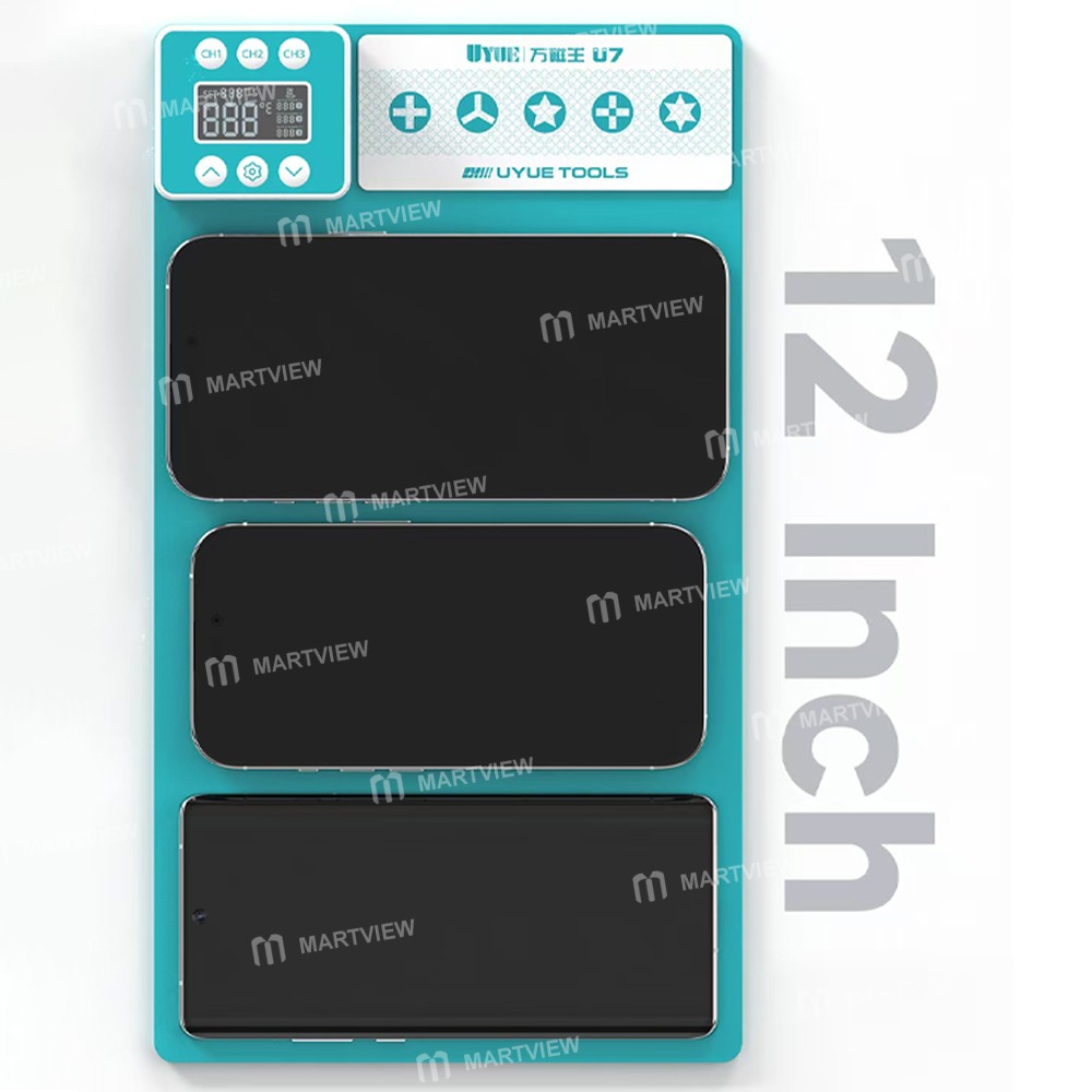 uyue k1-k2-lcd-screen-heating-separating-silicone-pad-for-mobile-phones-laptops-tablets-8