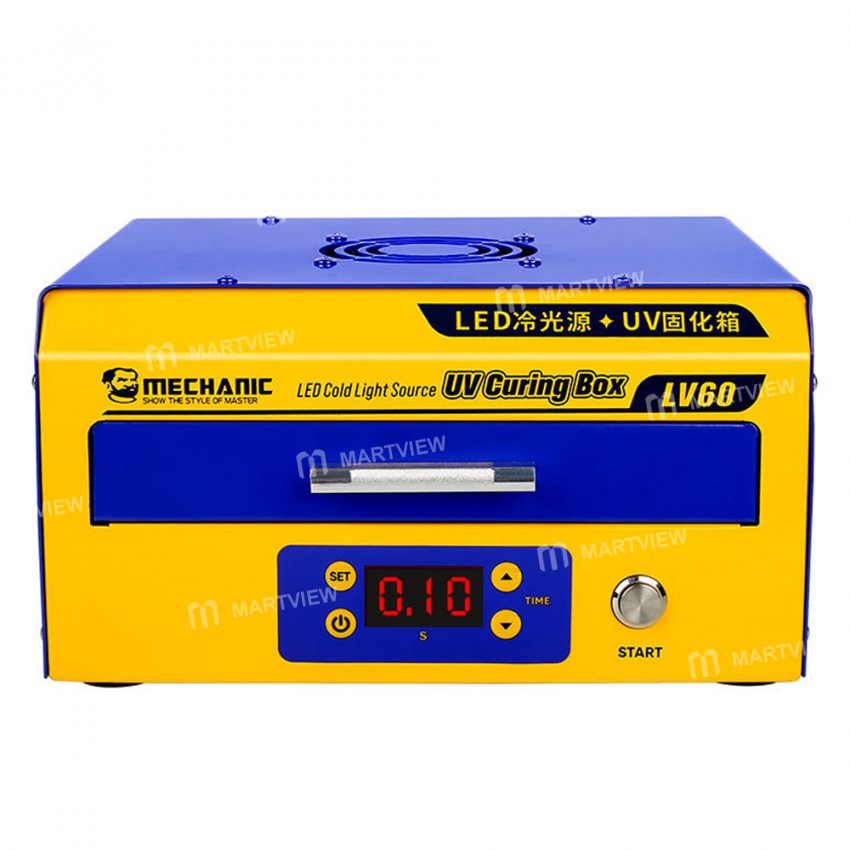Mechanic LV60 1000W High Power UV Fast Curing Box with LED Cold Light Source