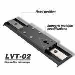 lvt 02-universal-desktop-movable-microscope-slide-rail-for-binocular-trinocular-microscope-2